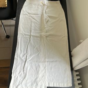 Lily Pulitzer White Wide Leg Beach Pants